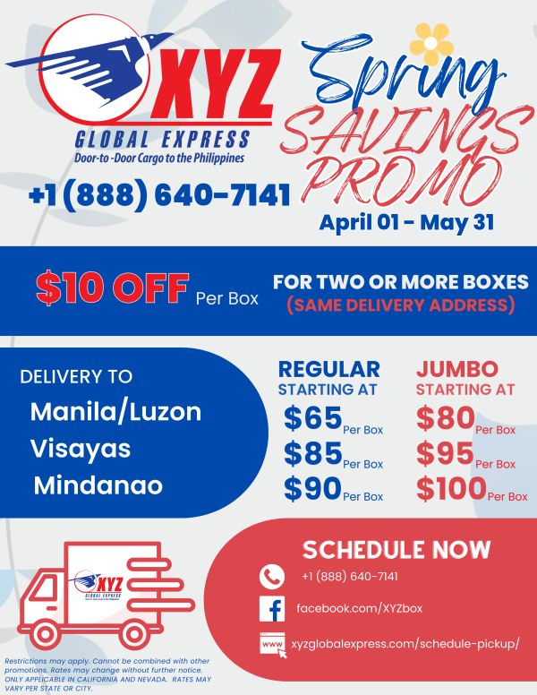 XYZ Spring Promo 2024 (Real Estate Flyer)